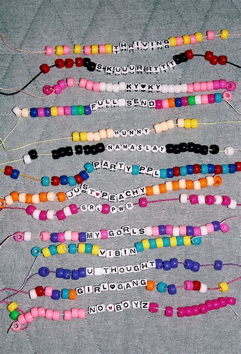 Bead Bracelet Word Ideas - Letter Words Unleashed - Exploring The ...