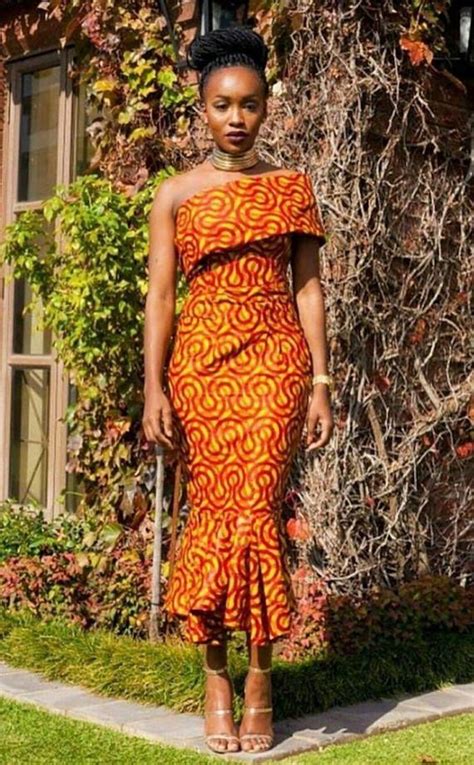 African Print Off Shoulder Dress Ankara Midi Dress Ankara Print