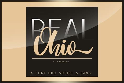 Real Ohio Font Duo