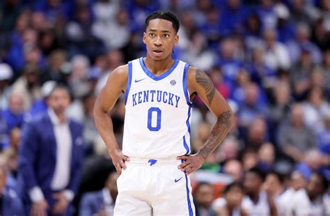 Kentucky Rookie Rob Dillingham Is Declaring For The Nba Draft