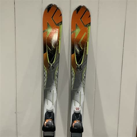 K2 A M P Impact Skis Marker MX 11 0 TC Bindings 2013 SidelineSwap