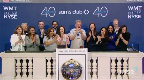 Sam S Club A Subsidiary Of Walmart Nyse Wmt Rings The Opening Bell® Youtube