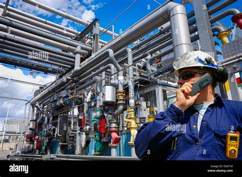 Refinery Pipelines Inside Oil Gas Hi Res Stock Photography And Images