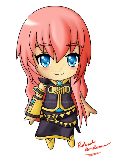 Chibi Luka Megurine By Robie Chan On Deviantart