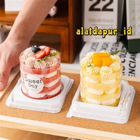 Jual Promo Pcs Premium Korean Tray Mika Kue Tart Kue Potong Slice