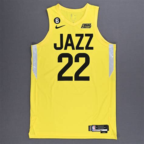 Rudy Gay Utah Jazz Game Worn Icon Edition Jersey 2022 23 NBA