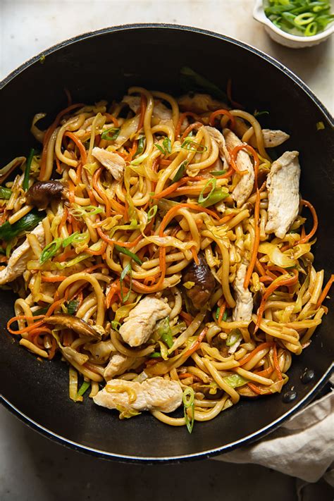 Chicken Yaki Udon Recipe Cart