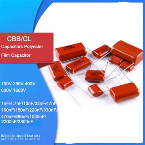 Cbb Cl Capacitors Polyester Film Capacitor V V V V V