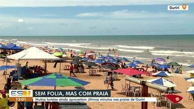 Gazeta Meio Dia Edi O Regional Turistas Se Despedem Do Carnaval No