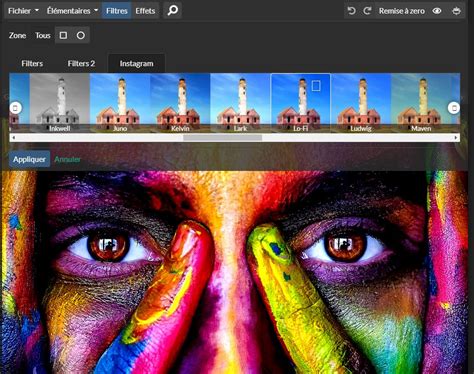 PhotoFiltres Fr Effets Et Filtres Photo Gratuits En Ligne