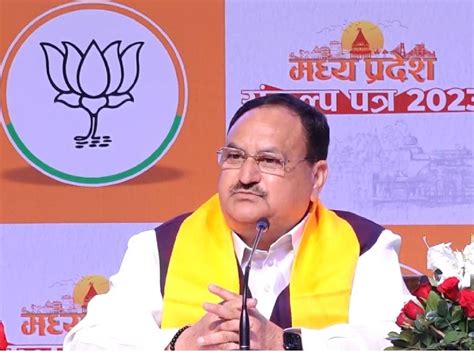 Bjp Releases Manifesto For Madhya Pradesh Election 2023 Promises Rs 2