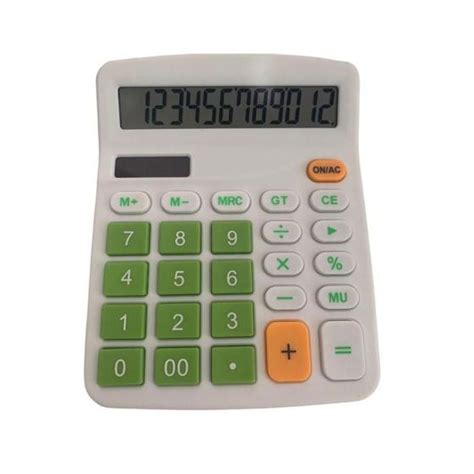 Calculadora Eletr Nica De Mesa Visor D Gitos Teclas Grandes