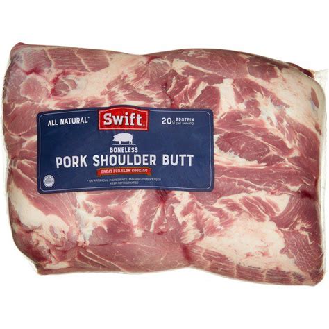 Swift Premium Boneless Pork Shoulder Costco Food Database