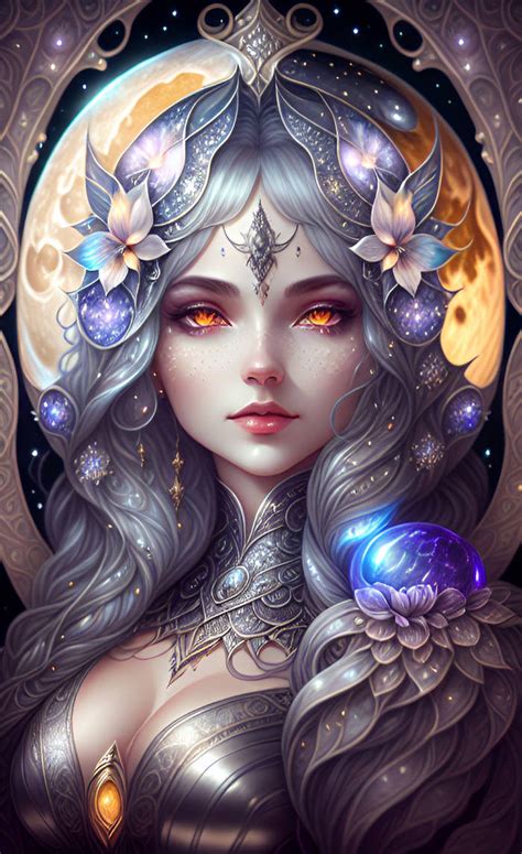 Moon Goddess By Jeffdoute On Deviantart