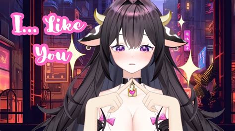 Shy Girl Confesses Her Feelings To You In The Rain Cow Vtuber