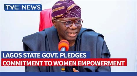 Lagos State Govt Pledges Commitment To Women Empowerment Youtube