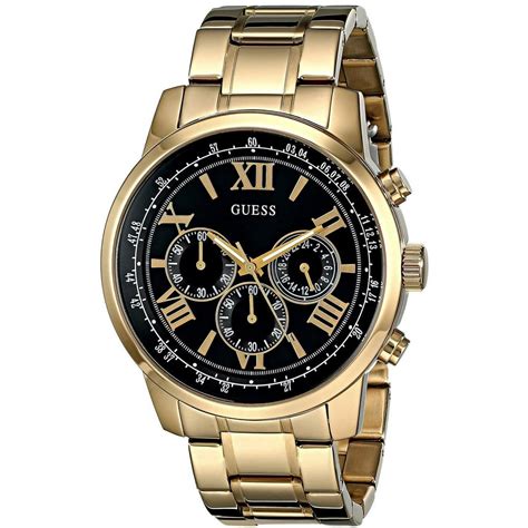 GUESS - Gold-Tone Chronograph Mens Watch U0379G4 - Walmart.com - Walmart.com