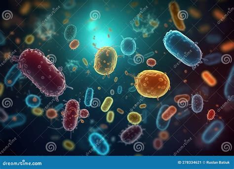 Probiotica Batteri Biologia Microflora Colonia Di Escherichia Coli Per