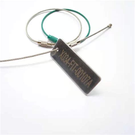 permanent identification cable tie tags