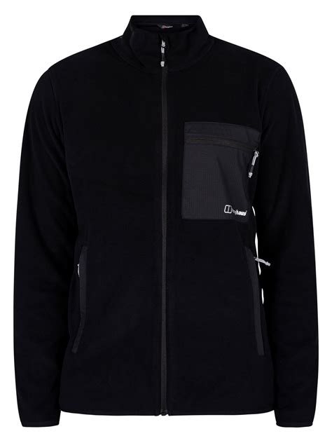 Berghaus Aslam Micro Fleece Jacket Black Standout