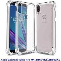 Kit Capa Anti Shock Pel Cula De Vidro D Asus Zenfone Max Pro M