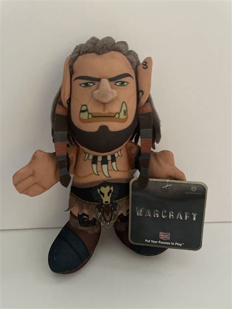 New Durotan World Of Warcraft Plush Toy Figure Doll Bleacher