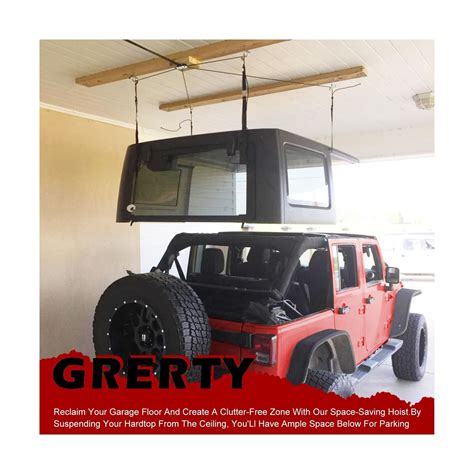 Hard Top Removal Lift For Jeep Wrangler JL JK Models And Ford Hardtop