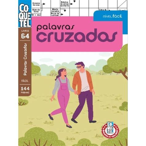 Livro Palavras Cruzadas Facil Pontofrio