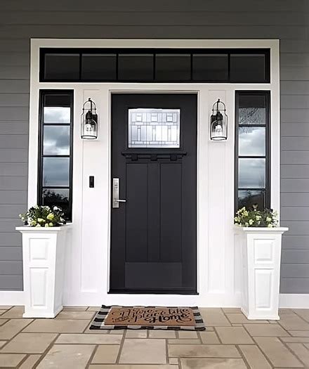 Kansas Modern Craftsman Front Door