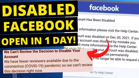 HOW TO RECOVER DISABLED FACEBOOK ACCOUNT 2022 L WITHOUT ID VERIFICATION