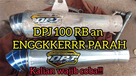 Cek Sound 2 Kenalpot DPJ Jiksaw Di Motor Supra YouTube