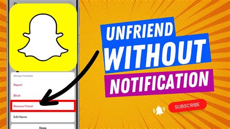 How To Unfriend Someone On Snapchat WITHOUT Them Knowing YouTube