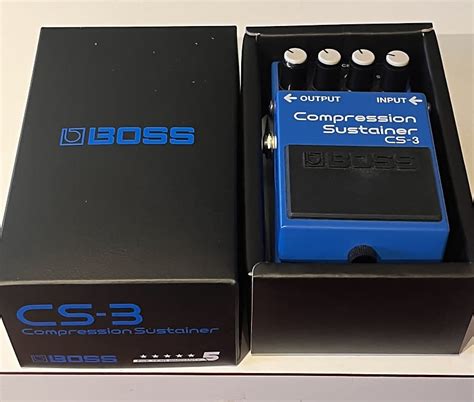 Boss Cs Compression Sustainer Reverb