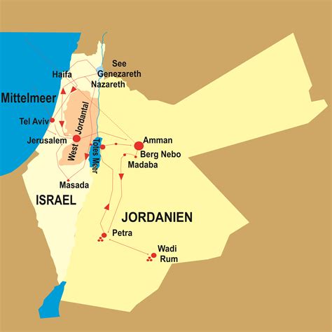 Israel Und Jordanien Reise Kulturreisen Gordion