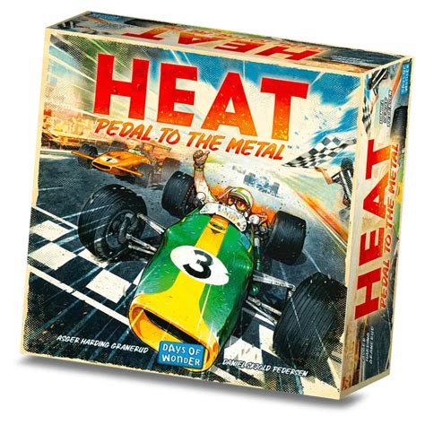 Heat Pedal To The Metal Board Game EH Gaming York