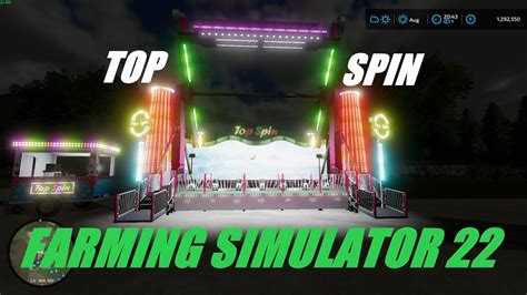 FARMING SIMULATOR 22 TOP SPIN FUNFAIR RIDE TUTORIAL - YouTube