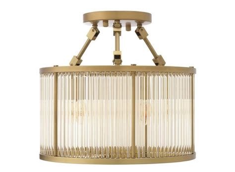 Eichholtz Ceiling Lamp Bernardi S Brass Wilhelmina Designs