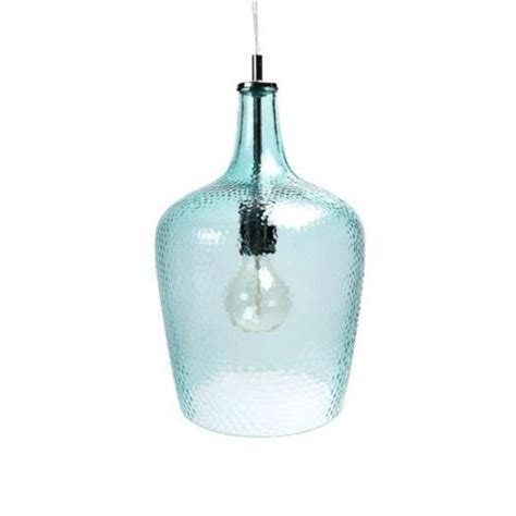 Lily Glass Shade Hanging Pendant Lamp Aqua Blue Glass Pendant Light Hanging Pendant Lamp