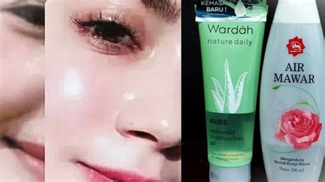 Cara Buat Racikan Air Mawar Viva Dan Masker Lidah Buaya Ampuh Untuk