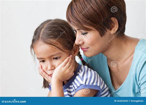 Sad Daughter And Understanding Mother Stock Photo Image Of Home