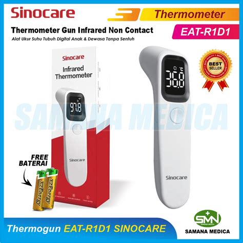 Jual Thermometer Infrared Thermogun Sinocare Aet R1d1 Original Harga Promo Termometer Termogun