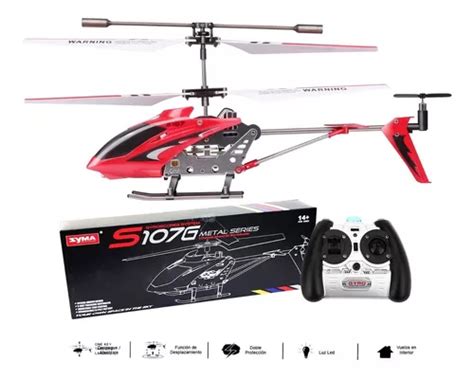 Mini Helicoptero Syma S107g 2 4g 3 5 Ch Rc Envío Gratis Cuotas sin