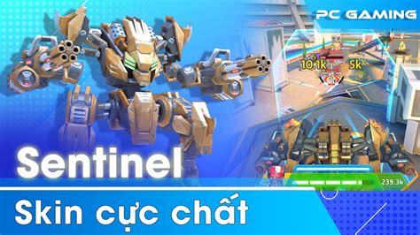 Mech Arena VN 773 Sentinel Minigun 12 YouTube