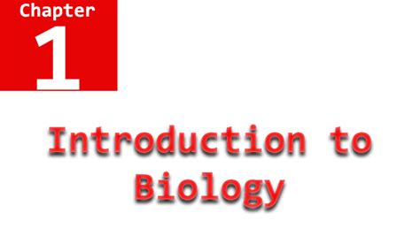 Chapter No1 Introduction To Biology Testilm