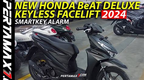 Review Detail New Honda Beat 110 Deluxe Smartkey Facelift 2024 Hitam