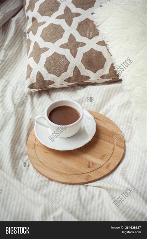 Cup Hot Cocoa Wooden Image Photo Free Trial Bigstock