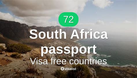 Visa Free Countries You Can Visit With South Africa Passport