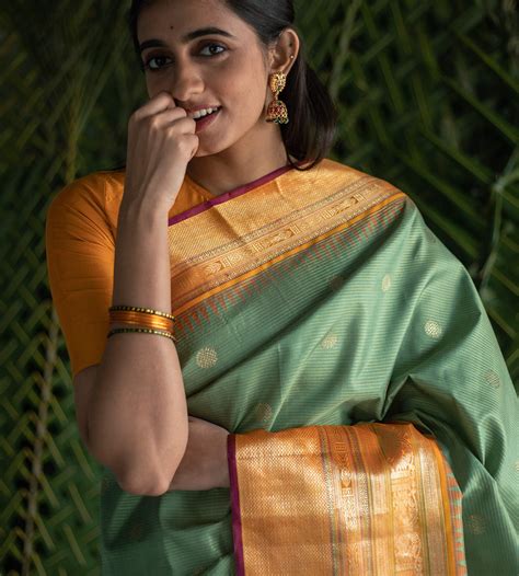 Green Kanchipuram Silk Saree