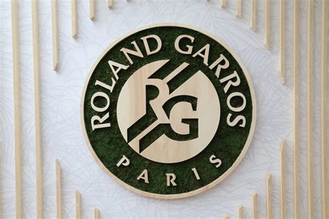 Logo Roland Garros Rond Comme Une Balle De Tennis Icon Icon