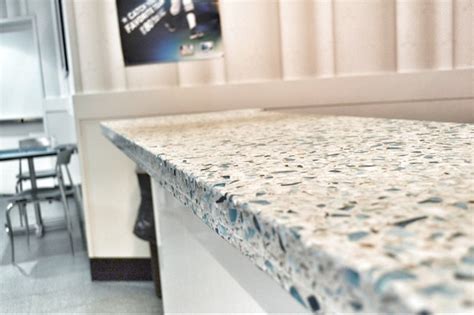 Vetrazzo Floating Blue Contemporary Austin By Latera Architectural Surfaces Dorado Stone